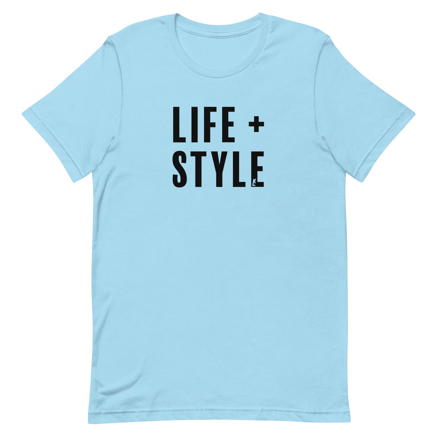 "Life + Style" T-Shirt (Black Print)